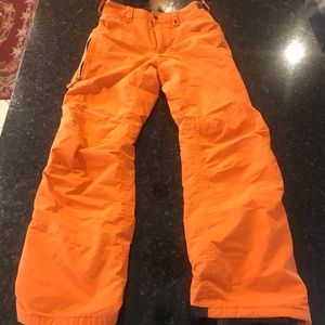 Burton Ski Pants, Youth XL, Orange